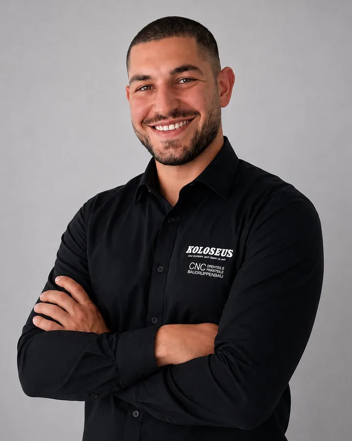 Samuel Koloseus, Juniorchef · Fertigung & Einkauf bei Koloseus